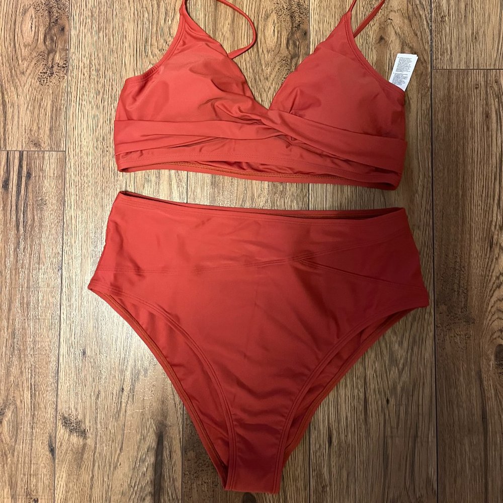 NWT Cupshe High Rise Bikini